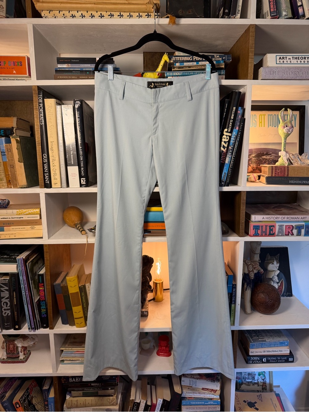 Light Blue y2k Dress Pants - LISA KLINE
